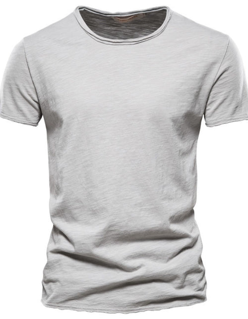 Load image into Gallery viewer, Men's Full Size Round Neck Short Sleeve T-Shirt Plus Size
