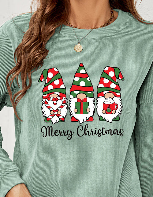 Load image into Gallery viewer, MERRY CHRISTMAS Graphic Sweatshirt
