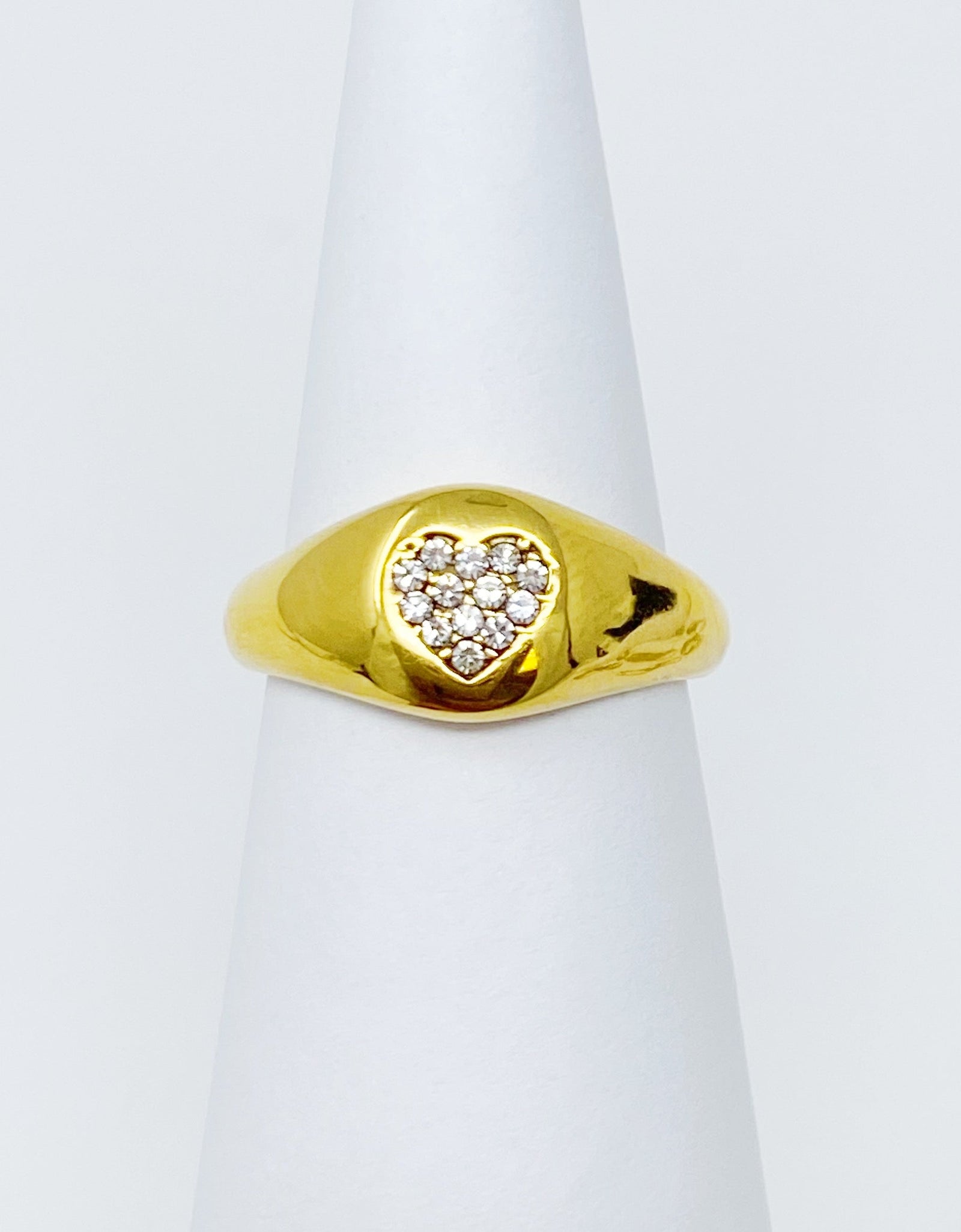 Shine Me Heart Ring by Ellisonyoung.com