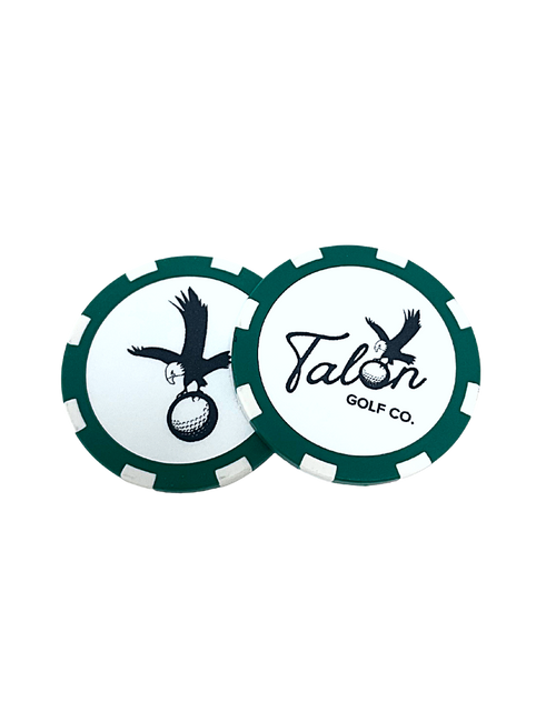 Load image into Gallery viewer, Talon Poker Chip Ball Marker by Talon Golf
