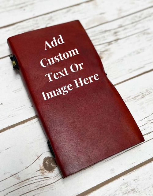 Load image into Gallery viewer, Custom Traveler's Leather Journals - TRAVELER'S JOURNALS by Soothi
