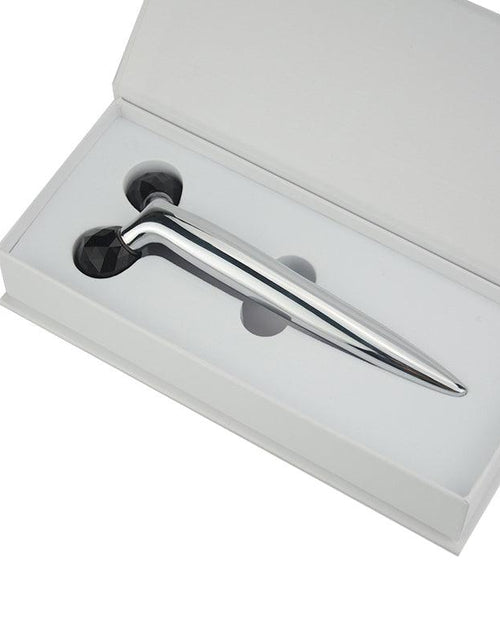 Load image into Gallery viewer, ZAQ Black Obsidian Y Facial Roller by ZAQ Skin &amp; Body
