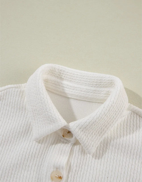 Load image into Gallery viewer, Button Up Long Sleeve Shacket
