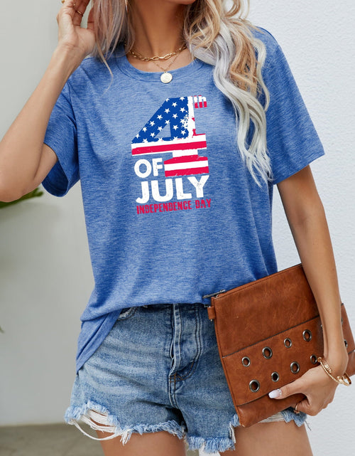 Load image into Gallery viewer, 4th OF JULY INDEPENDENCE DAY Graphic Tee

