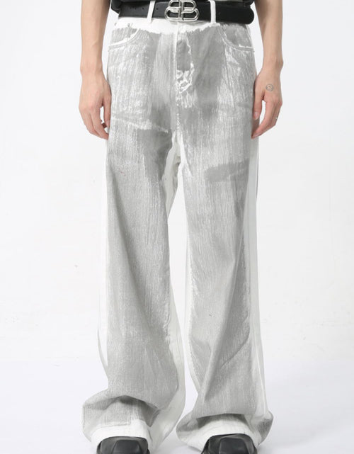 Load image into Gallery viewer, Wide Leg Jeans with Pockets
