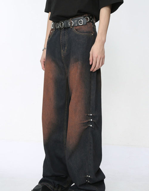 Load image into Gallery viewer, Wide Leg Jeans with Pockets
