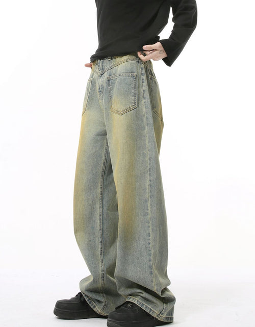 Load image into Gallery viewer, Men's Distressed Backward Jeans
