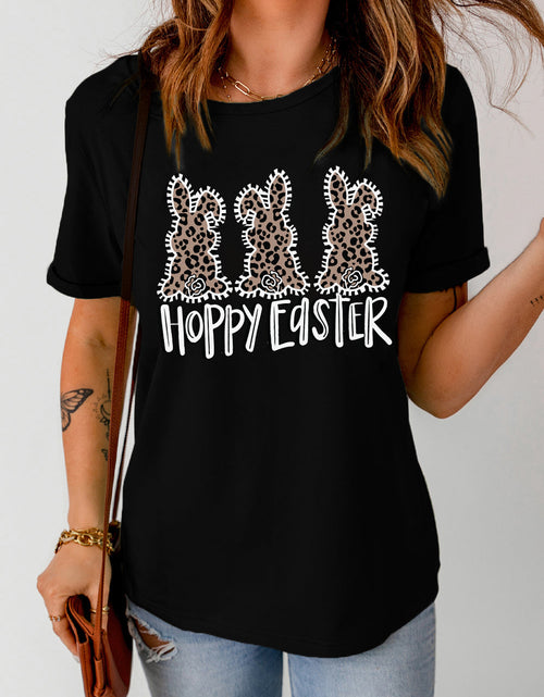 Load image into Gallery viewer, HOPPY EASTER Graphic Tee Shirt
