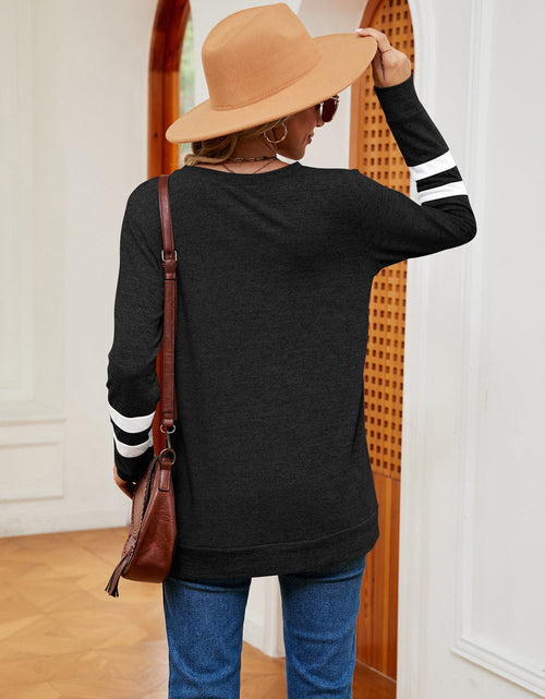 Load image into Gallery viewer, V-Neck Long Sleeve T-Shirt
