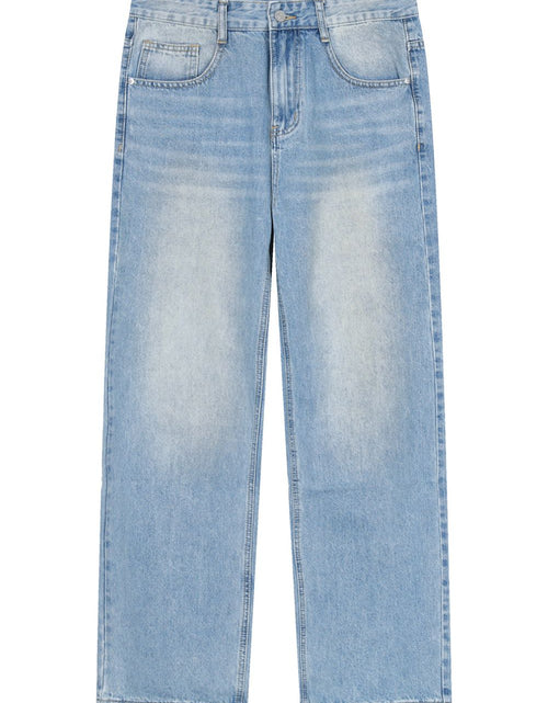Load image into Gallery viewer, Washed Mid Rise Jeans with Pockets
