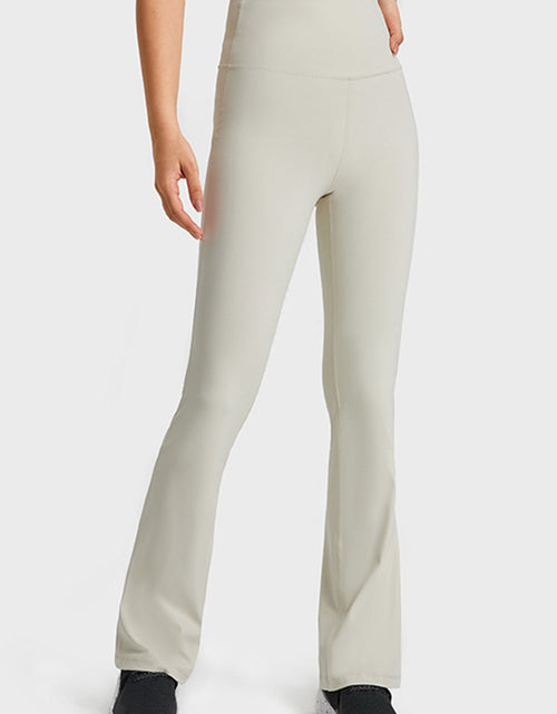 Load image into Gallery viewer, Millennia Elastic Waist Flare Yoga Pants
