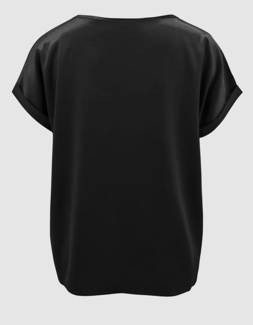 Load image into Gallery viewer, Round Neck Short Sleeve T-Shirt
