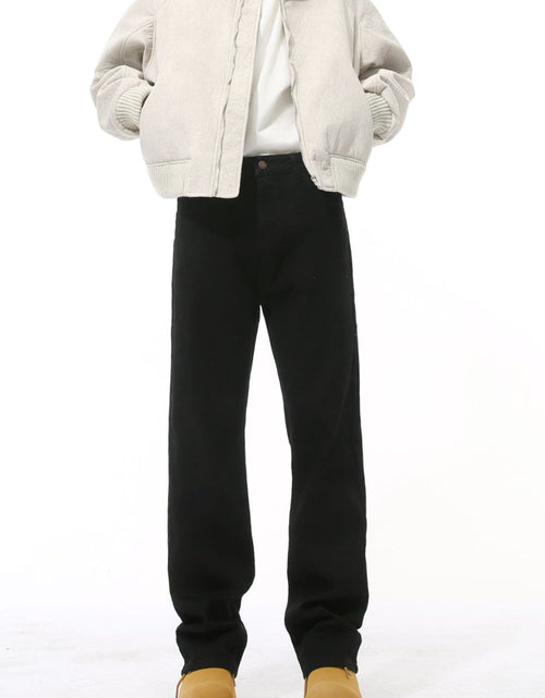 Load image into Gallery viewer, Side Zipper Slim Jeans
