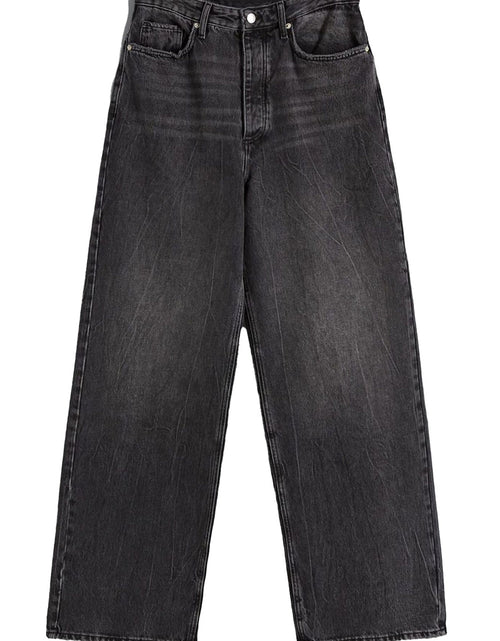 Load image into Gallery viewer, High Waist Wide Leg Jeans
