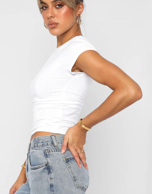 Load image into Gallery viewer, Crewneck Short Sleeve Tee
