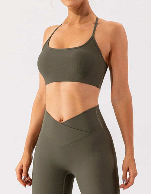 Load image into Gallery viewer, Spaghetti Strap Active Bra
