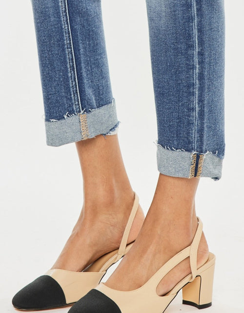 Load image into Gallery viewer, Kancan High Rise Cuffed Straight Jeans
