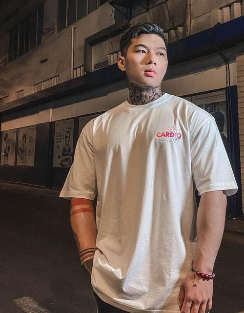 Load image into Gallery viewer, Men's Plus Size Letter Graphic Round Neck T-Shirt
