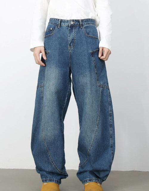 Load image into Gallery viewer, Men's Wide Leg Jeans
