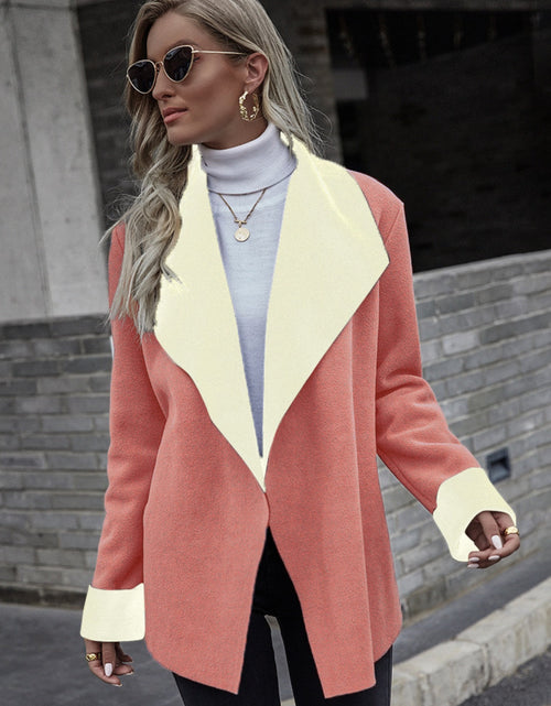 Load image into Gallery viewer, Open Front Long Sleeve Jacket
