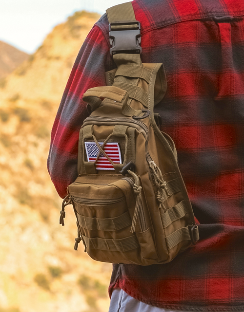 Load image into Gallery viewer, Tactical USA Flag Patch with Detachable Backing by Jupiter Gear Home
