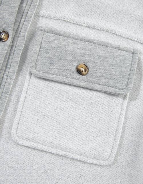 Load image into Gallery viewer, Pocketed Curved Hem Button Up Vest
