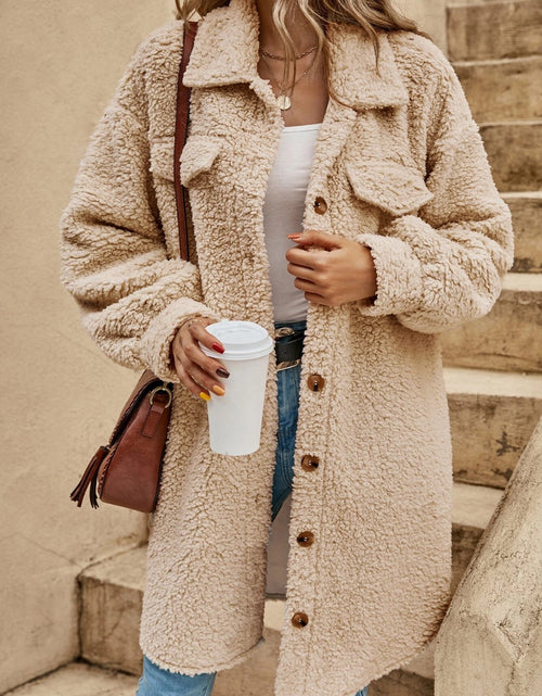 Load image into Gallery viewer, Collared Button Down Coat
