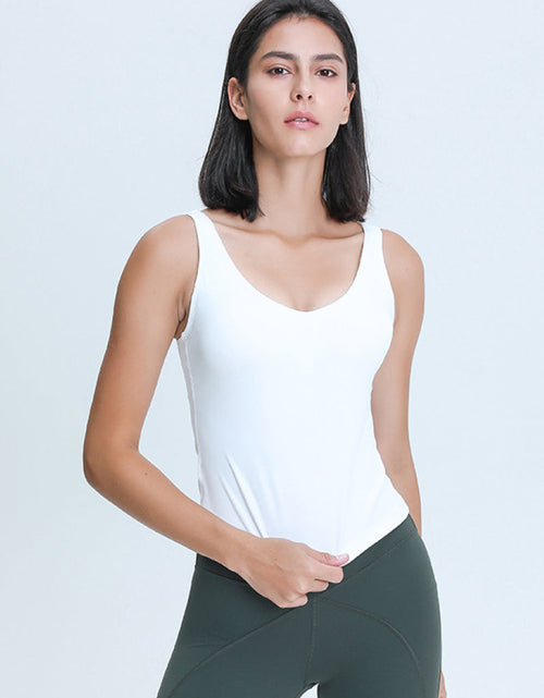 Load image into Gallery viewer, Millennia V Neck Active Tank
