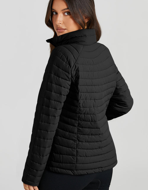 Load image into Gallery viewer, Turtleneck Zip Up Long Sleeve Jacket
