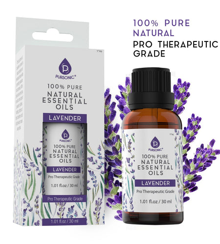 100% Pure & Natural Lavender Essential Oils by Pursonic