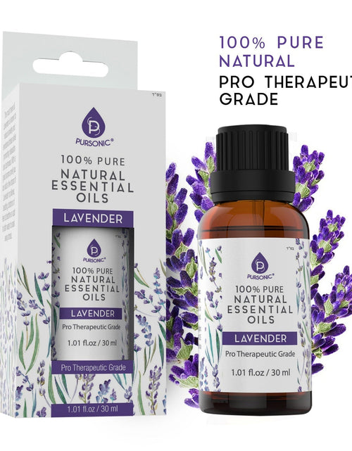 Load image into Gallery viewer, 100% Pure &amp; Natural Lavender Essential Oils by Pursonic
