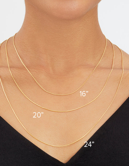 Load image into Gallery viewer, Sterling Silver Snake Chain by Sterling Forever
