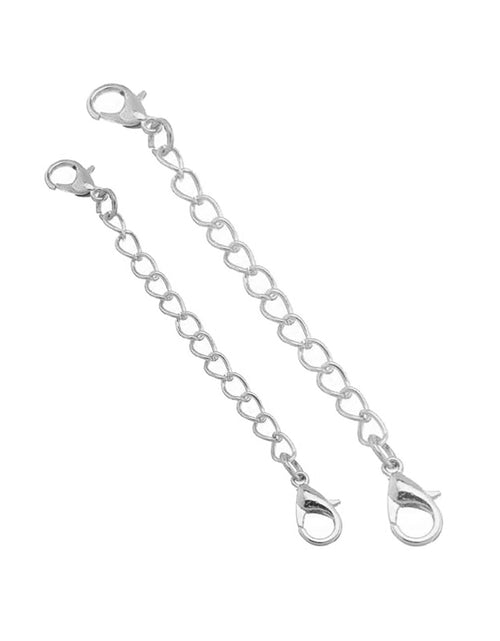 Load image into Gallery viewer, Sterling Silver Necklace Extender Set of 2 by Sterling Forever
