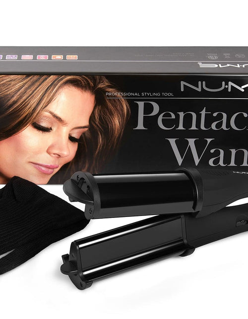 Load image into Gallery viewer, NuMe Pentacle 2-In-1 Curling Wand And Deep Waver by NuMe
