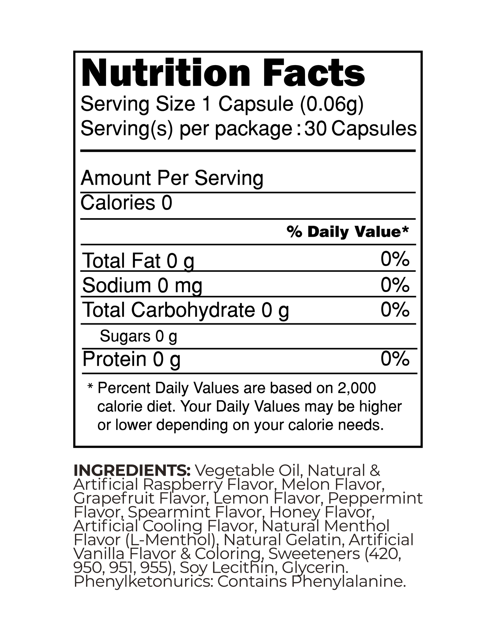 Dual Action Liquid Mint Capsules - Variety Pack (All Flavors) by NUDE MINTS