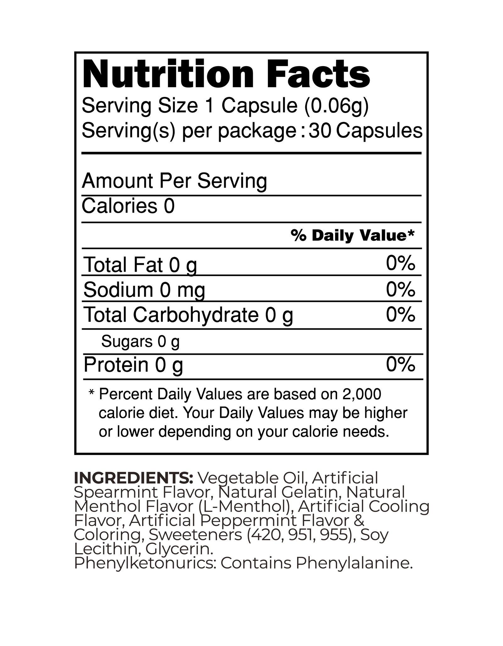 Dual Action Liquid Mint Capsules - Sexy Spearmint (Flavor) by NUDE MINTS