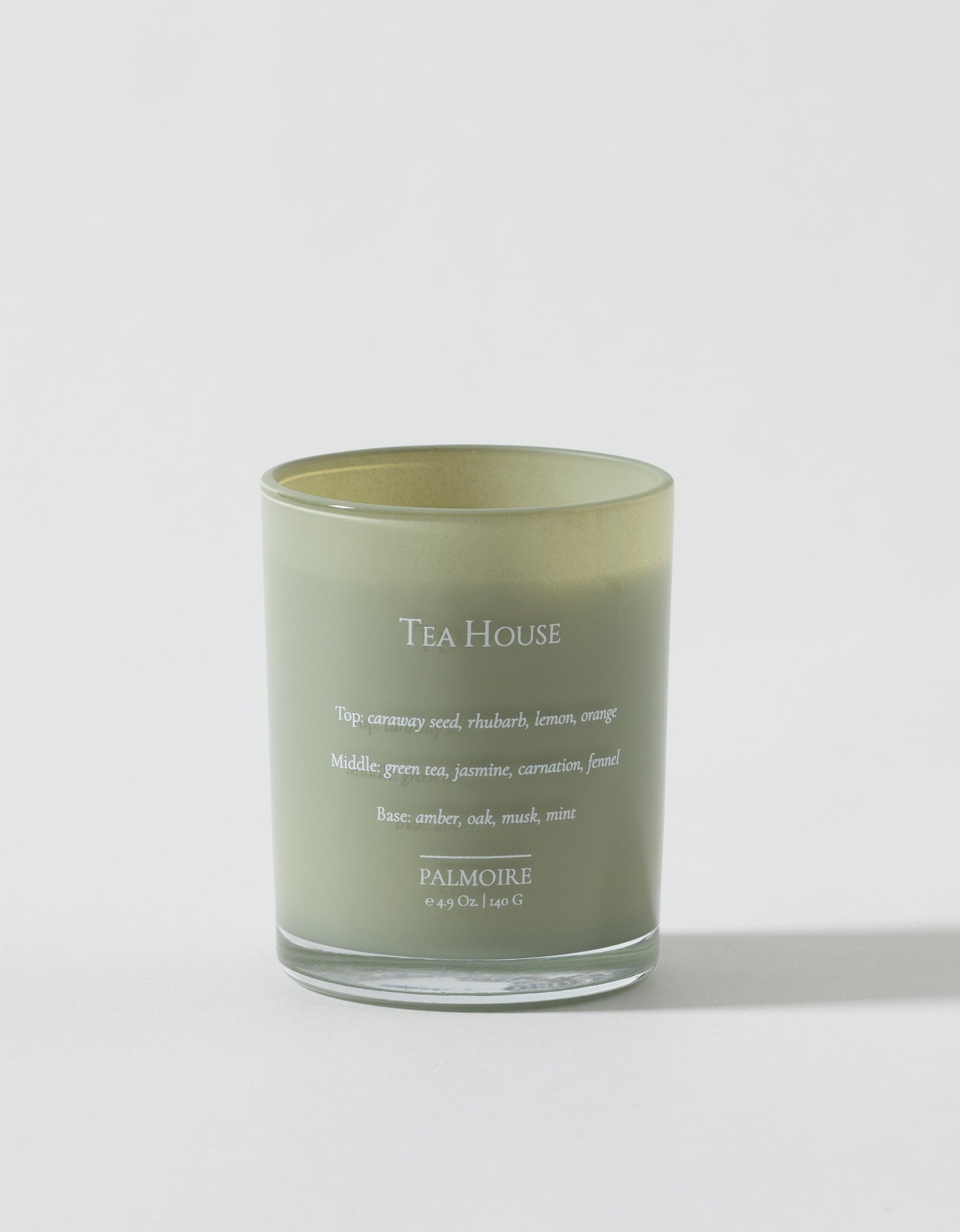 Tea House Soy Wax Candle by PALMOIRE