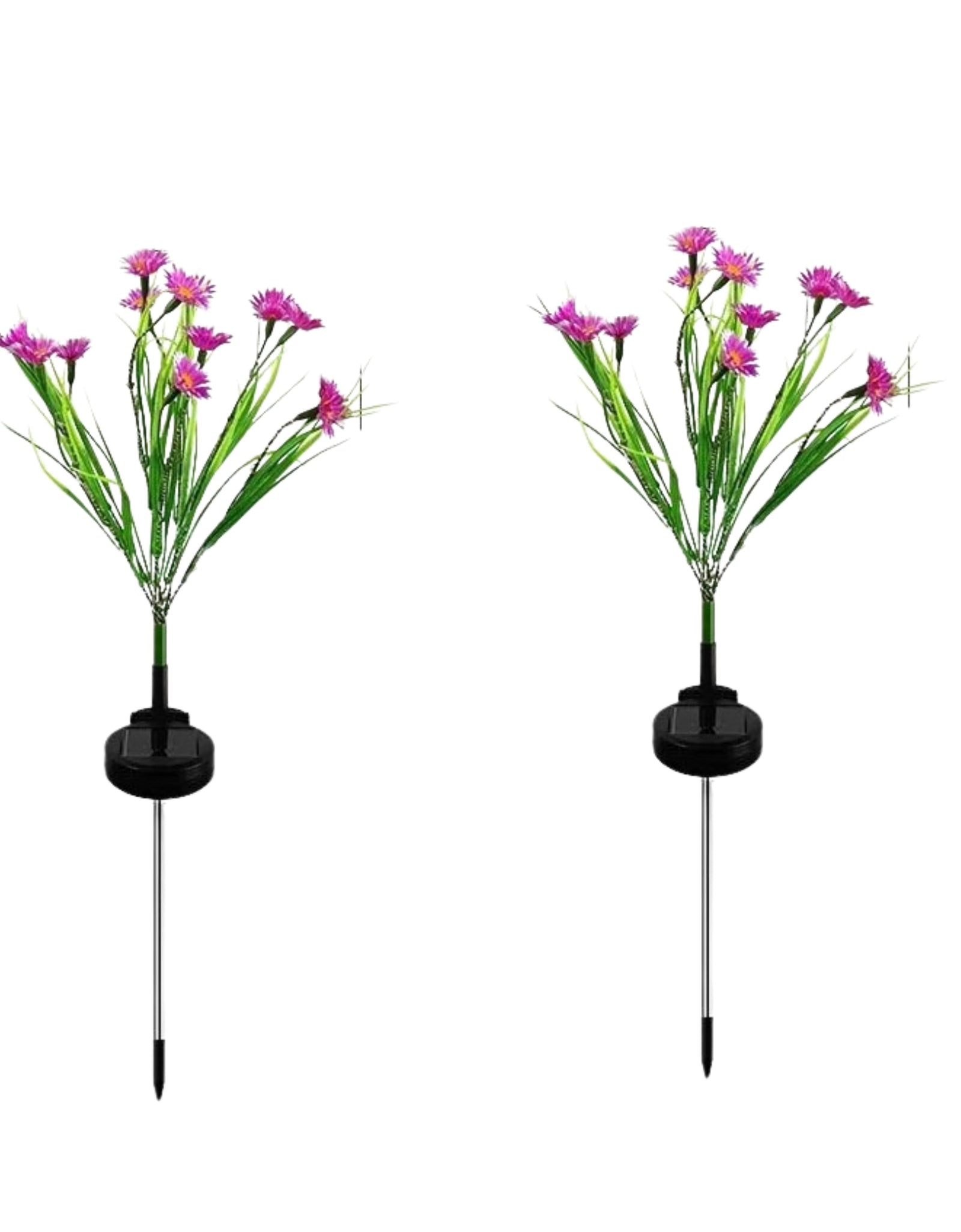 Solar Garden Lights LED Flower Stake Lamp Outdoor Yard Waterproof Patio Decor