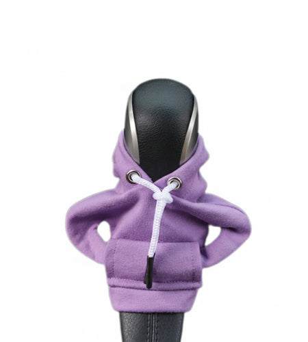 Car Gear Shift Cover Mini Hoodie Gear Shift Cover for Car Shifter Interior Trim