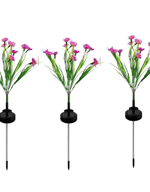Load image into Gallery viewer, Solar Garden Lights LED Flower Stake Lamp Outdoor Yard Waterproof Patio Decor
