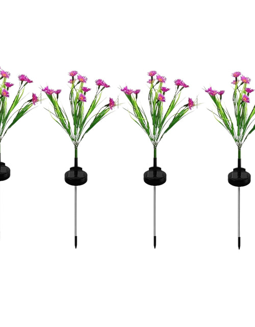 Load image into Gallery viewer, Solar Garden Lights LED Flower Stake Lamp Outdoor Yard Waterproof Patio Decor
