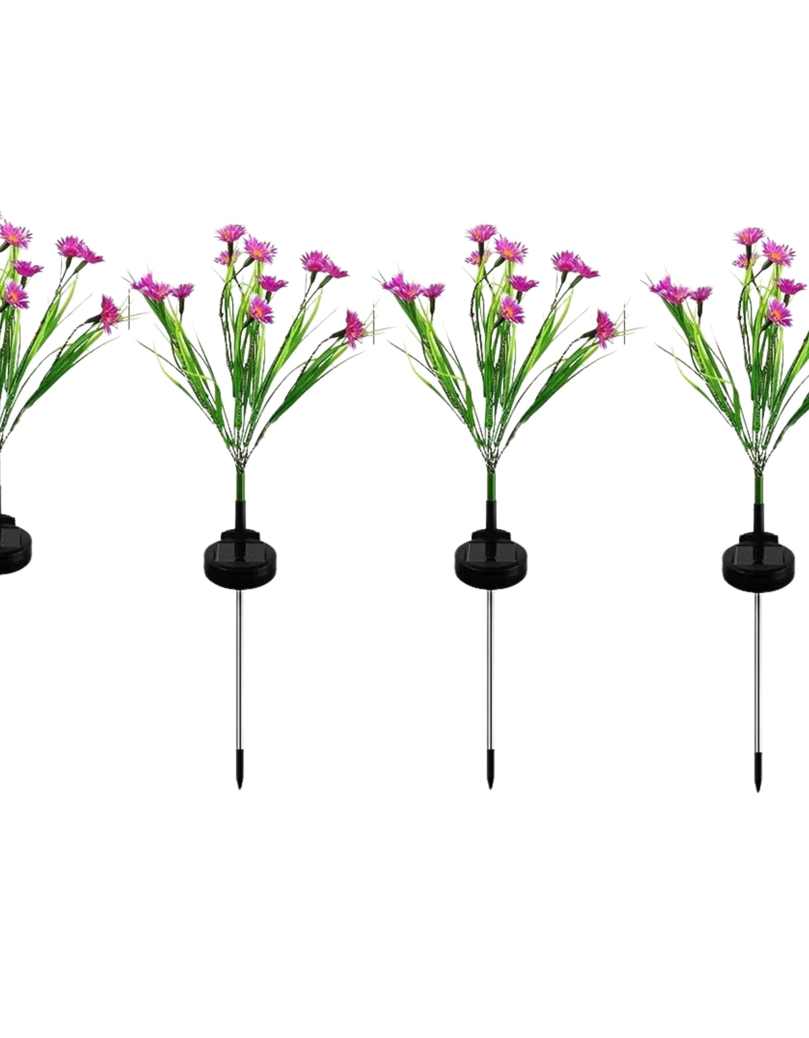 Solar Garden Lights LED Flower Stake Lamp Outdoor Yard Waterproof Patio Decor