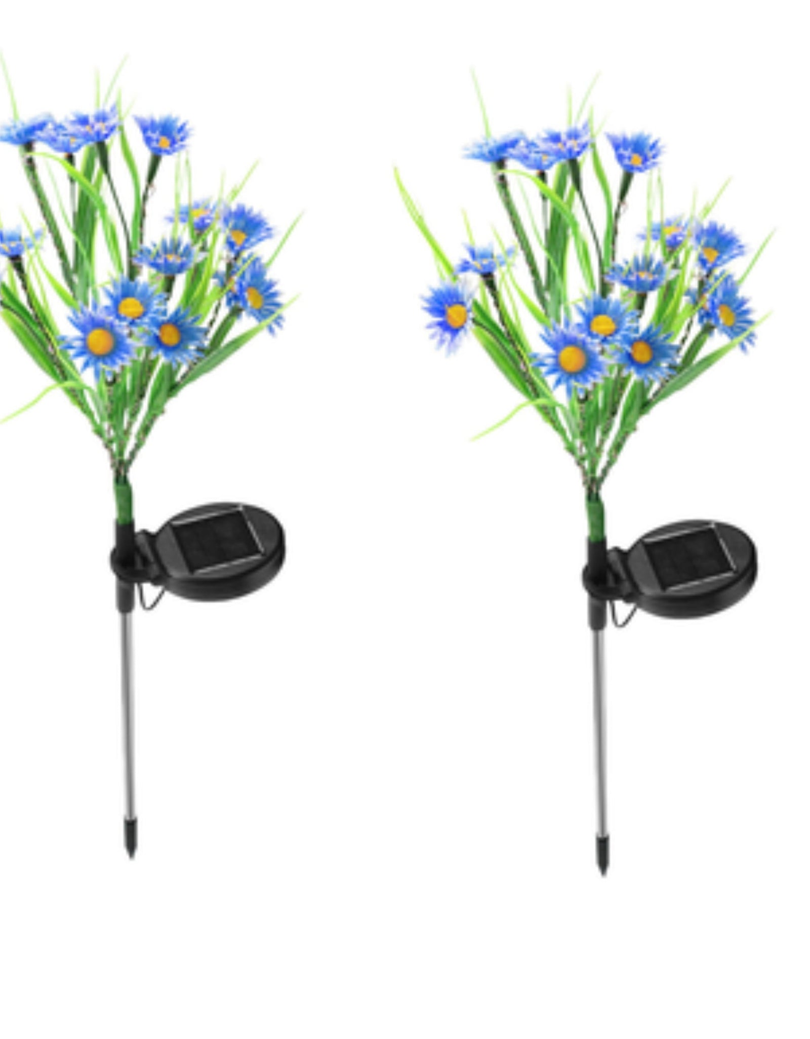 Solar Garden Lights LED Flower Stake Lamp Outdoor Yard Waterproof Patio Decor