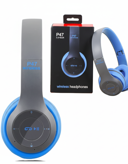 Load image into Gallery viewer, Wireless Bluetooth 5.0 Headphones Headset Over-Ear FM Radio MIC Foldable TF Card
