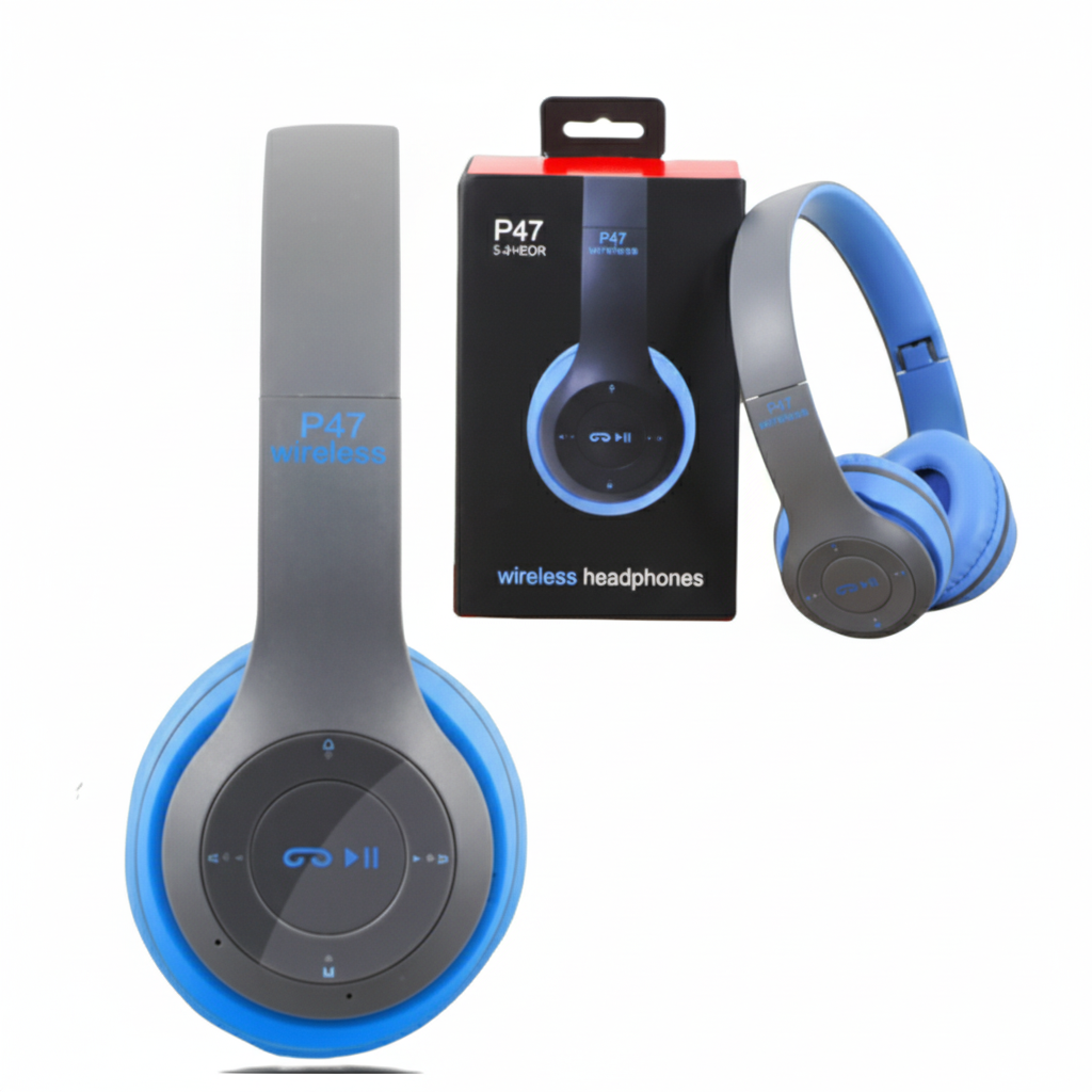 Wireless Bluetooth 5.0 Headphones Headset Over-Ear FM Radio MIC Foldable TF Card