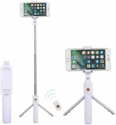 Load image into Gallery viewer, Selfie Stick Tripod Remote Desktop Stand Cell Phone Holder For iPhone Samsung US

