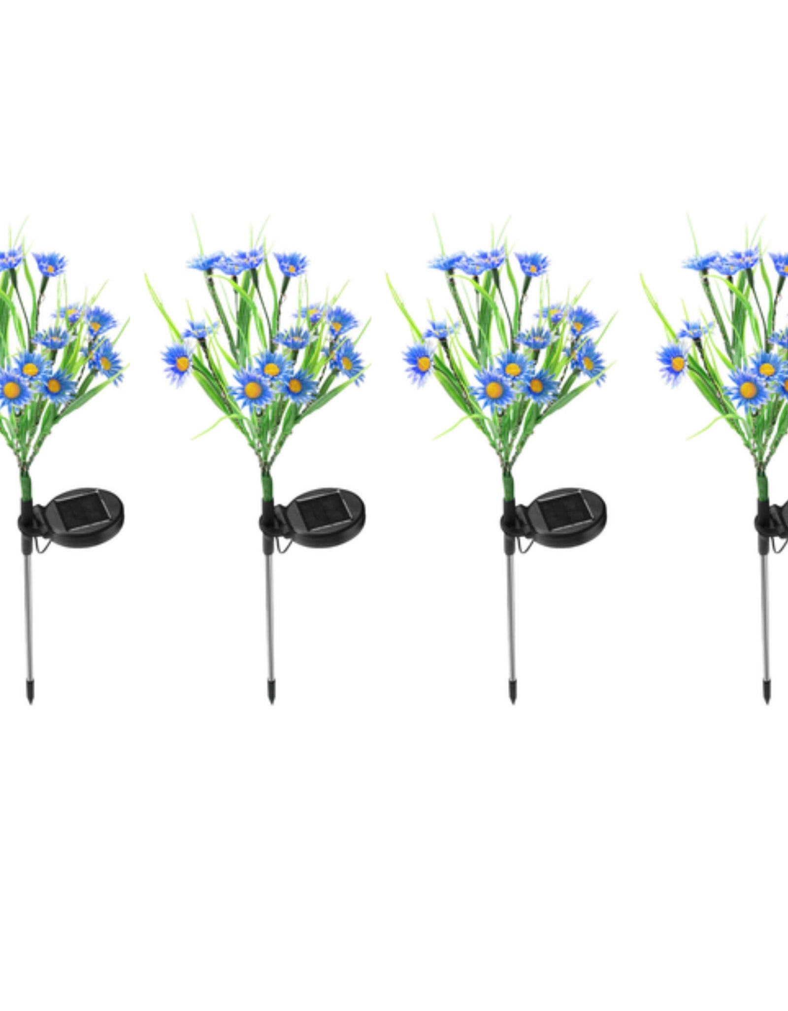 Solar Garden Lights LED Flower Stake Lamp Outdoor Yard Waterproof Patio Decor