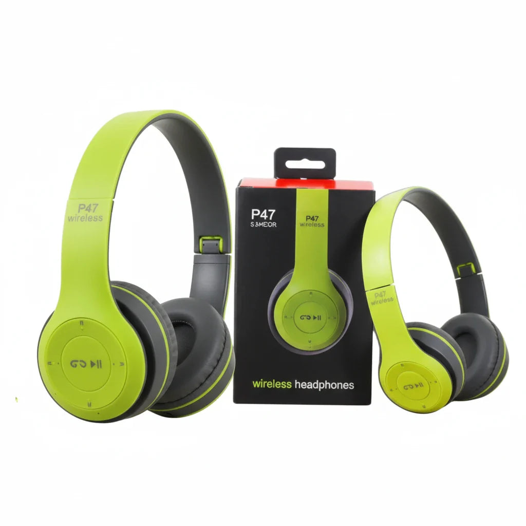 Wireless Bluetooth 5.0 Headphones Headset Over-Ear FM Radio MIC Foldable TF Card