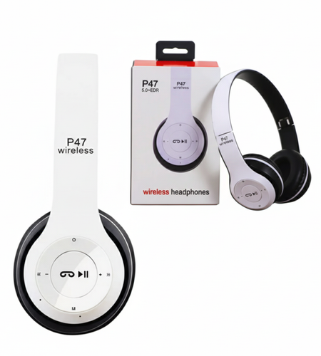 Wireless Bluetooth 5.0 Headphones Headset Over-Ear FM Radio MIC Foldable TF Card