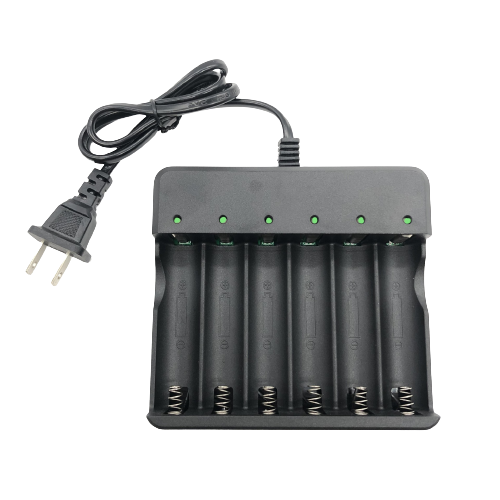 Load image into Gallery viewer, Li-ion Lithium Smart Charger 3.7V 2 4 6 Slot For 16340/14500/26650 RCR123 USA A+
